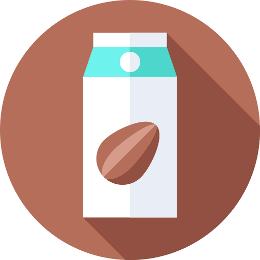 Almond milk Ikona