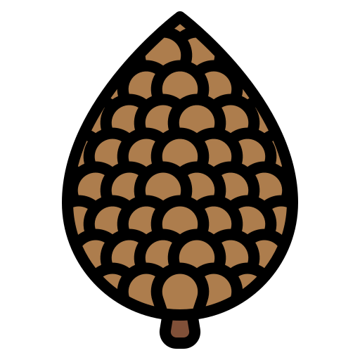Pine cone icon