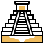 Chichen itza pyramid ícono 64x64