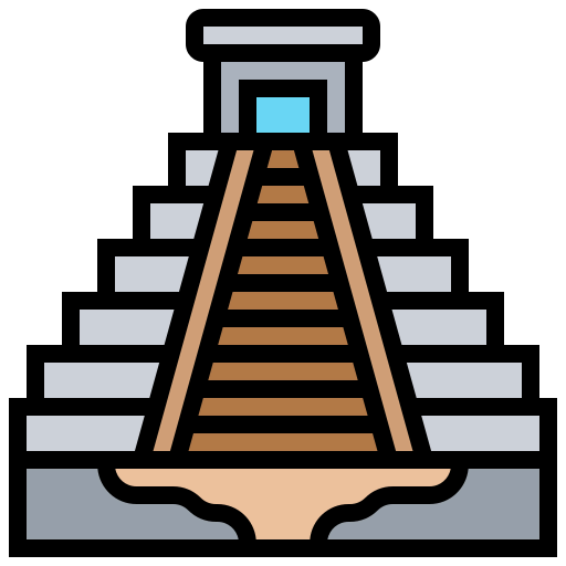 Chichen itza pyramid 图标