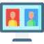 Online interview Symbol 64x64