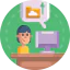 Desktop computer 图标 64x64