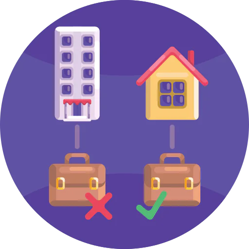 Work from home icon