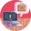 Online meeting icon 64x64