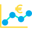 Line chart icon 64x64