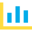 Bar chart icon 64x64
