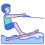 Water skiing icône 64x64