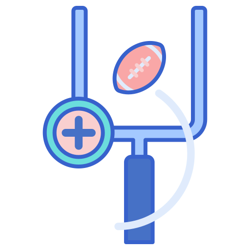 Football goal ícono