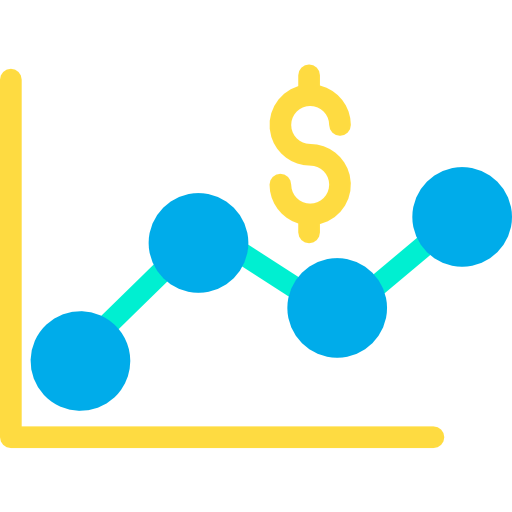Line chart icon