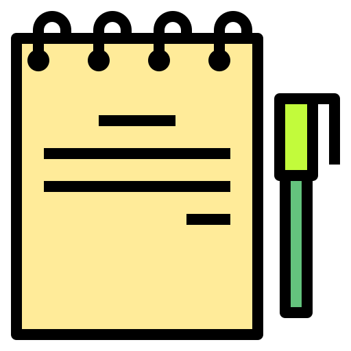 Notebook ícono