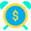 Alarm clock icon 64x64