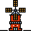 Windmill Symbol 64x64