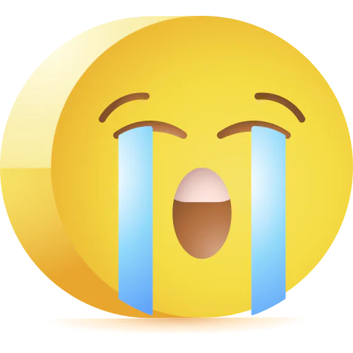 Crying icon
