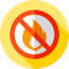 No fire biểu tượng 64x64