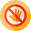 Not touch Symbol 64x64