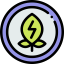 Green energy icon 64x64