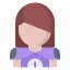 American football player icon 64x64