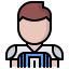 American football player icon 64x64
