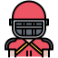 American football player icon 64x64