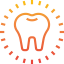 Tooth whitening icon 64x64