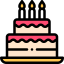Birthday cake icon 64x64