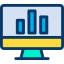 Bar chart 图标 64x64