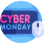Cyber monday icon 64x64