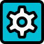 Cogwheel Symbol 64x64