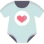 Baby clothes icon 64x64