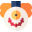Clown icon 64x64