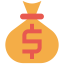 Money bag ícone 64x64