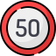 Speed limit icon 64x64