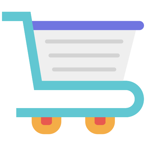 Shopping cart ícone