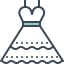 Bride dress icône 64x64