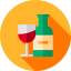 Wine bottle icon 64x64