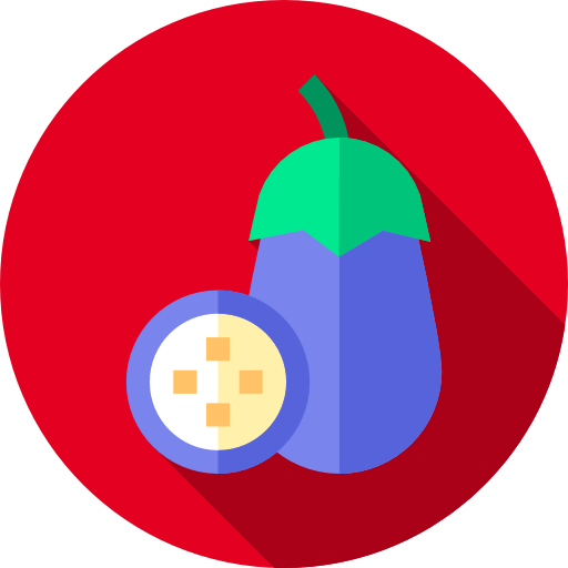 Aubergine Ikona