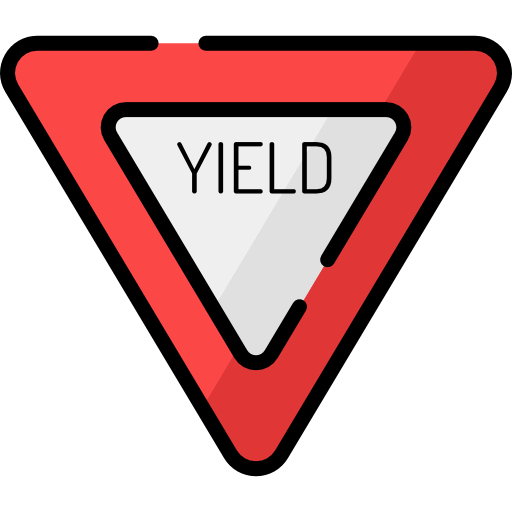Yield icon