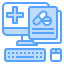 Online pharmacy icon 64x64