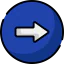 Turn right icon 64x64