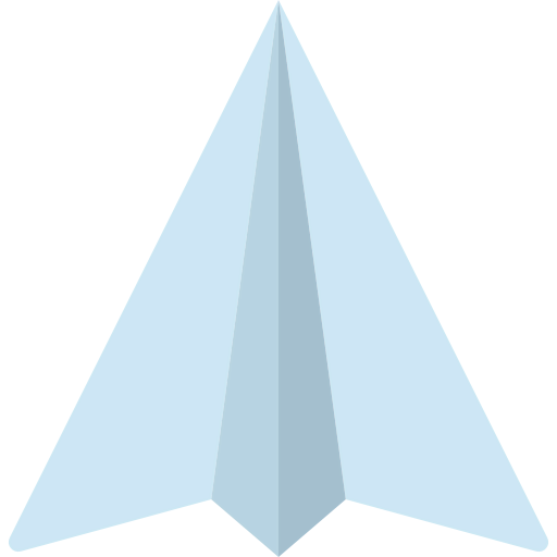 Paper plane icon