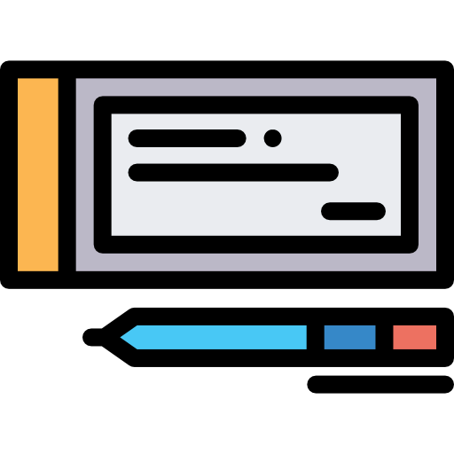Cheque icon