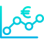 Line chart icon 64x64