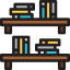 Bookshelf Symbol 64x64