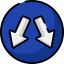 Traffic sign icon 64x64