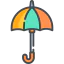 Sun umbrella icon 64x64