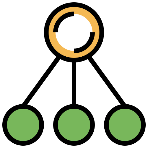 Radial list 图标
