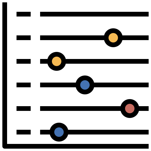 Scatter graph アイコン