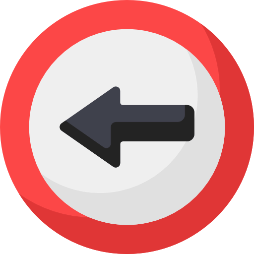 One way icon