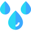Water drops icon 64x64