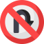 No turn icon 64x64
